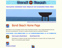 Tablet Screenshot of bondivillage.com